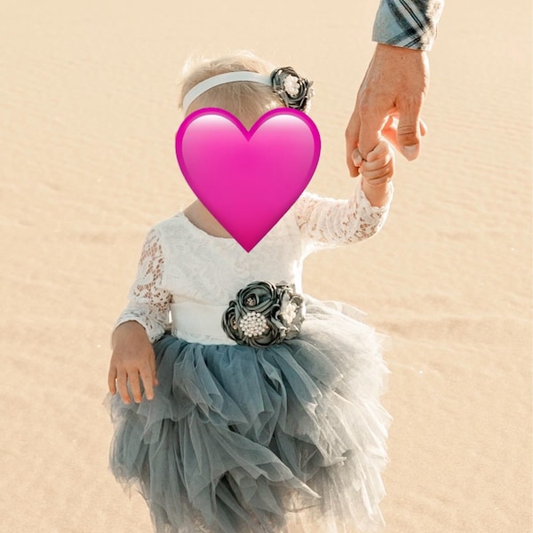 Orange Toddler Girl Dress