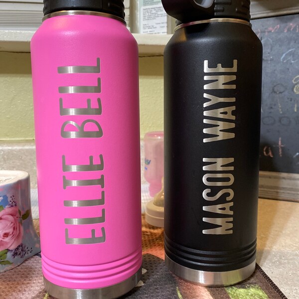 Personalized Sports Water Bottle, Personalized Kids Water Bottle ...