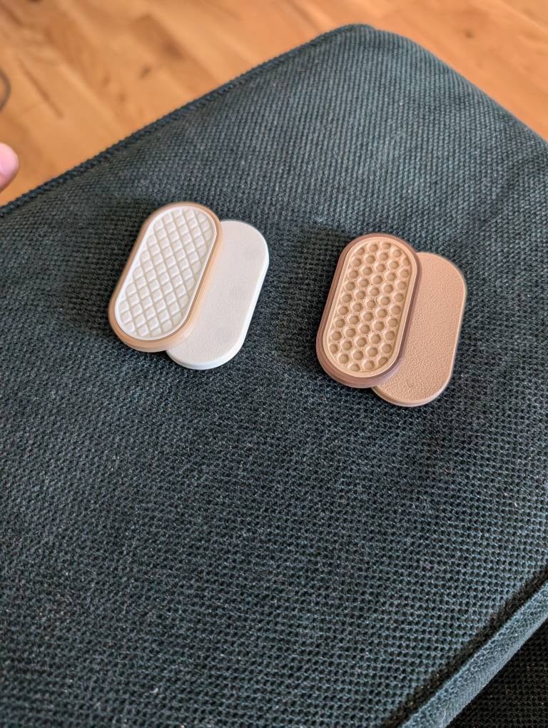 Round Fidget toy magnet slider | Work | School | Personalised Gift | Motor Sensory Everyday Magnetic Toy