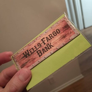 Miniature Wells Fargo Cowboy Western Signs - Etsy