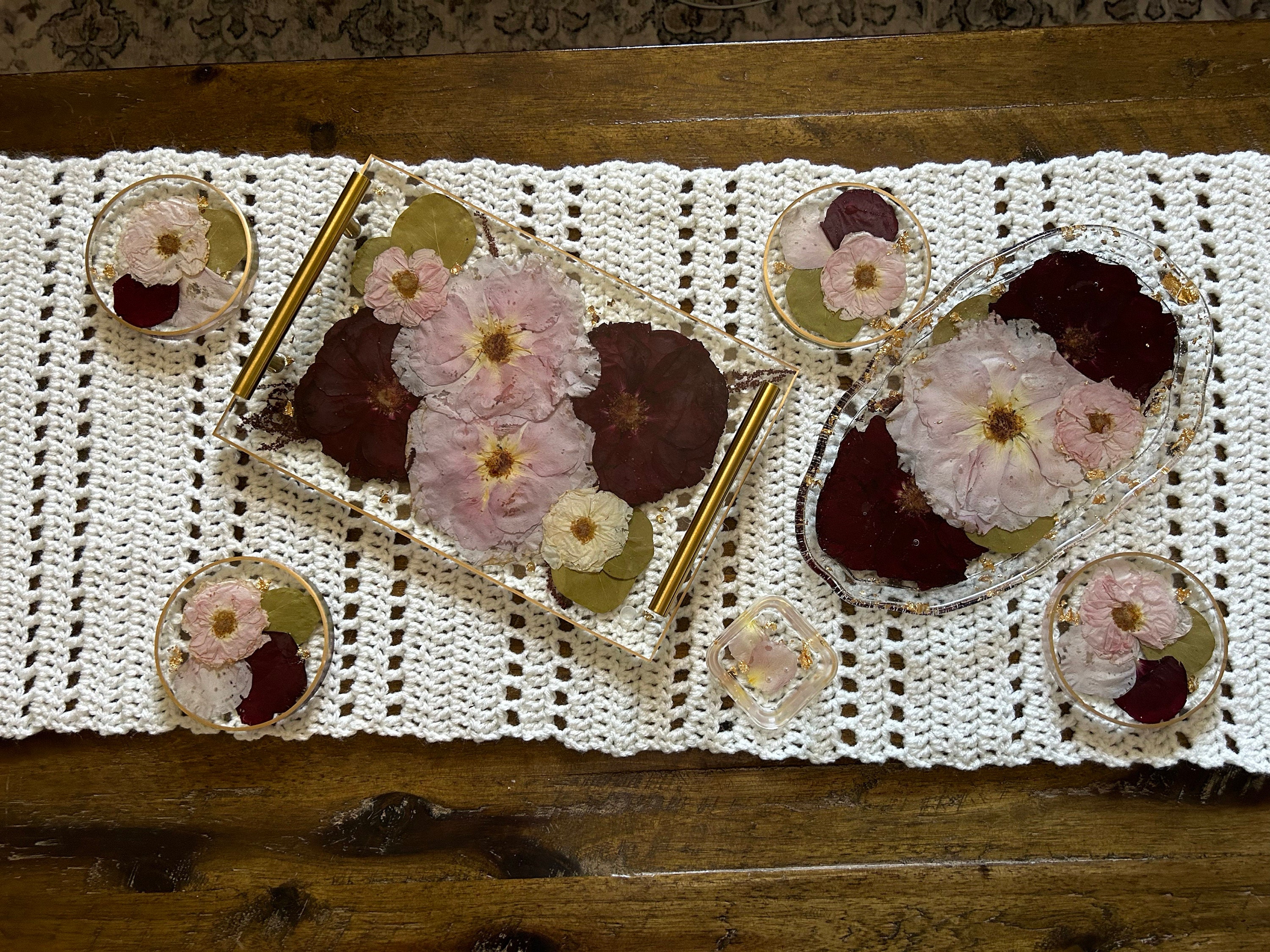 Preserved flowers from Meghan's etsy review
