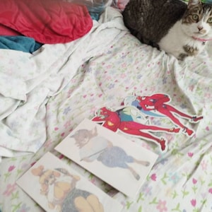 Female Ralsei 6 Double Sided Acrylic Standee - Etsy