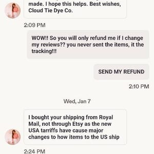 Racheal added a photo of their purchase