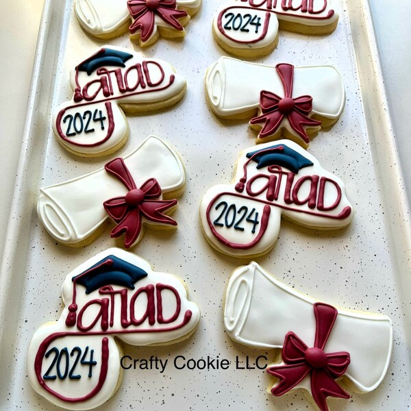 Miss Doughmestic Diploma Graduation Cookie Cutter or Fondant Cutter and ...
