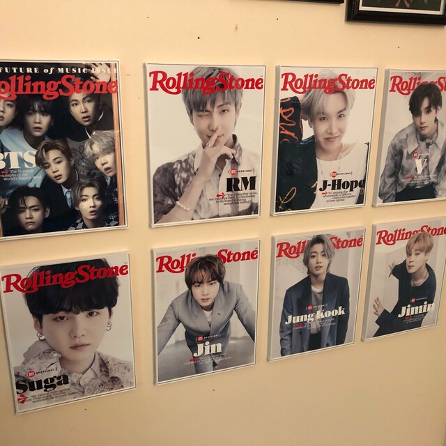 BTS on the cover of Rolling Stones Magazine 2021 - Etsy 日本