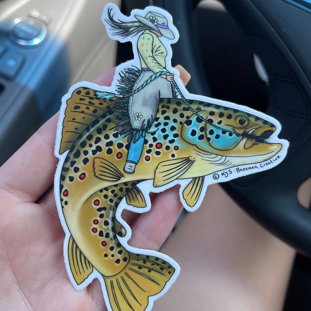 TOTF Sticker - Trout On The Fly