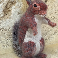 KNITTING PATTERN - Red Squirrel - Etsy UK