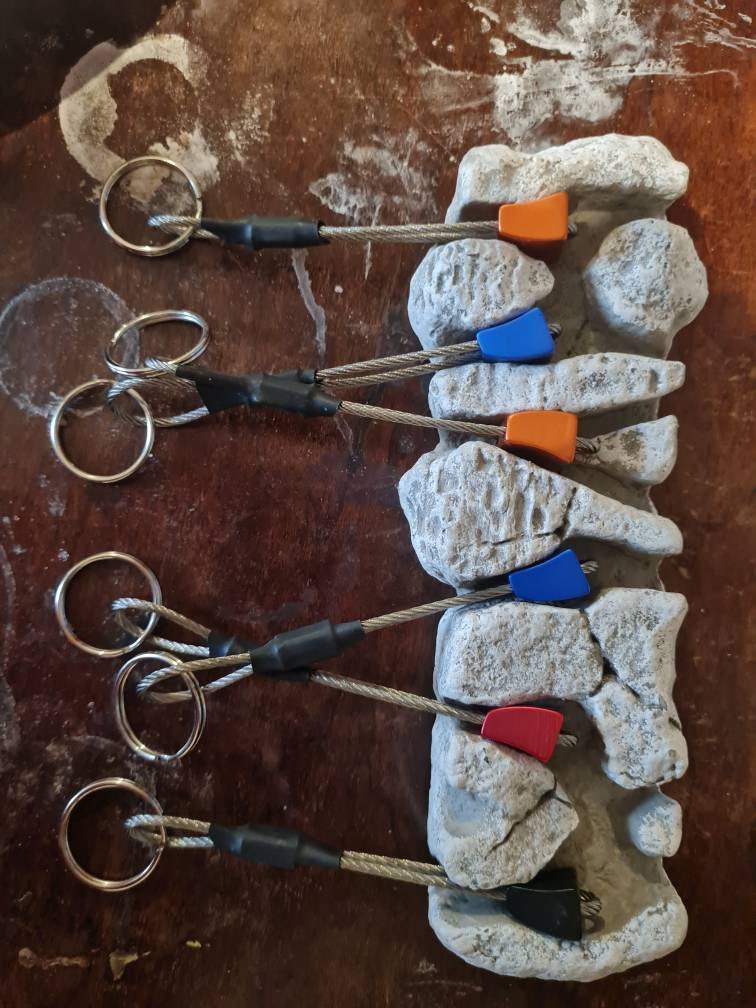 Rock Climbing Key Holder Climbers Gifts Gift for Him Her Souvenir Mountain Explorer Present Keychains Included Hand-Decorated Painted