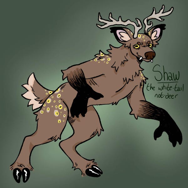 Cryptid Critters: Furry Art Base (PSD File, 22 Cryptids) - Etsy