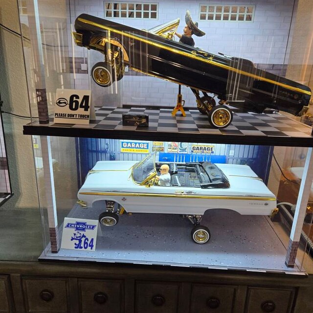 Carl's Jr Lowrider Felix Table Number Classic Dash Car Number