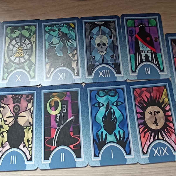 Triple Triad Mini Cards FREE SHIPPING WORLDWIDE - Etsy