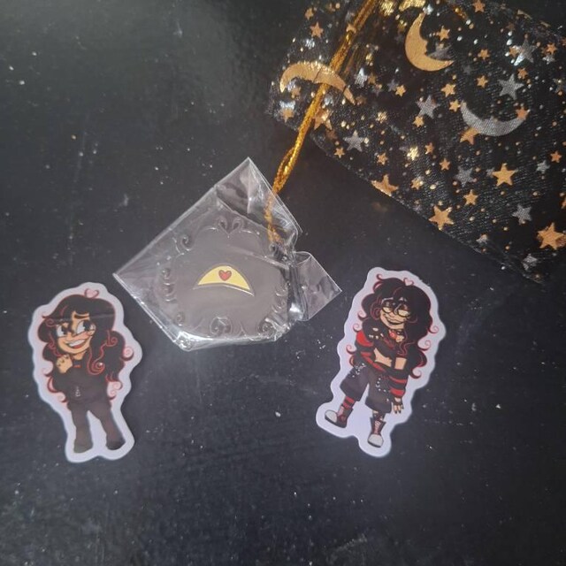 Purpleverse Chibi Enamel Pins - John Doe Randall Purpura Moths