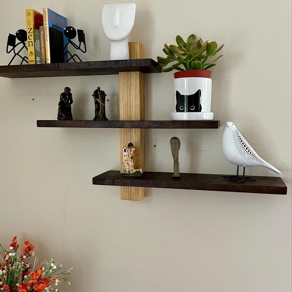 Modern Shelf, MCM, Minimalist Shelving, Wall Art Decor Shelves ...