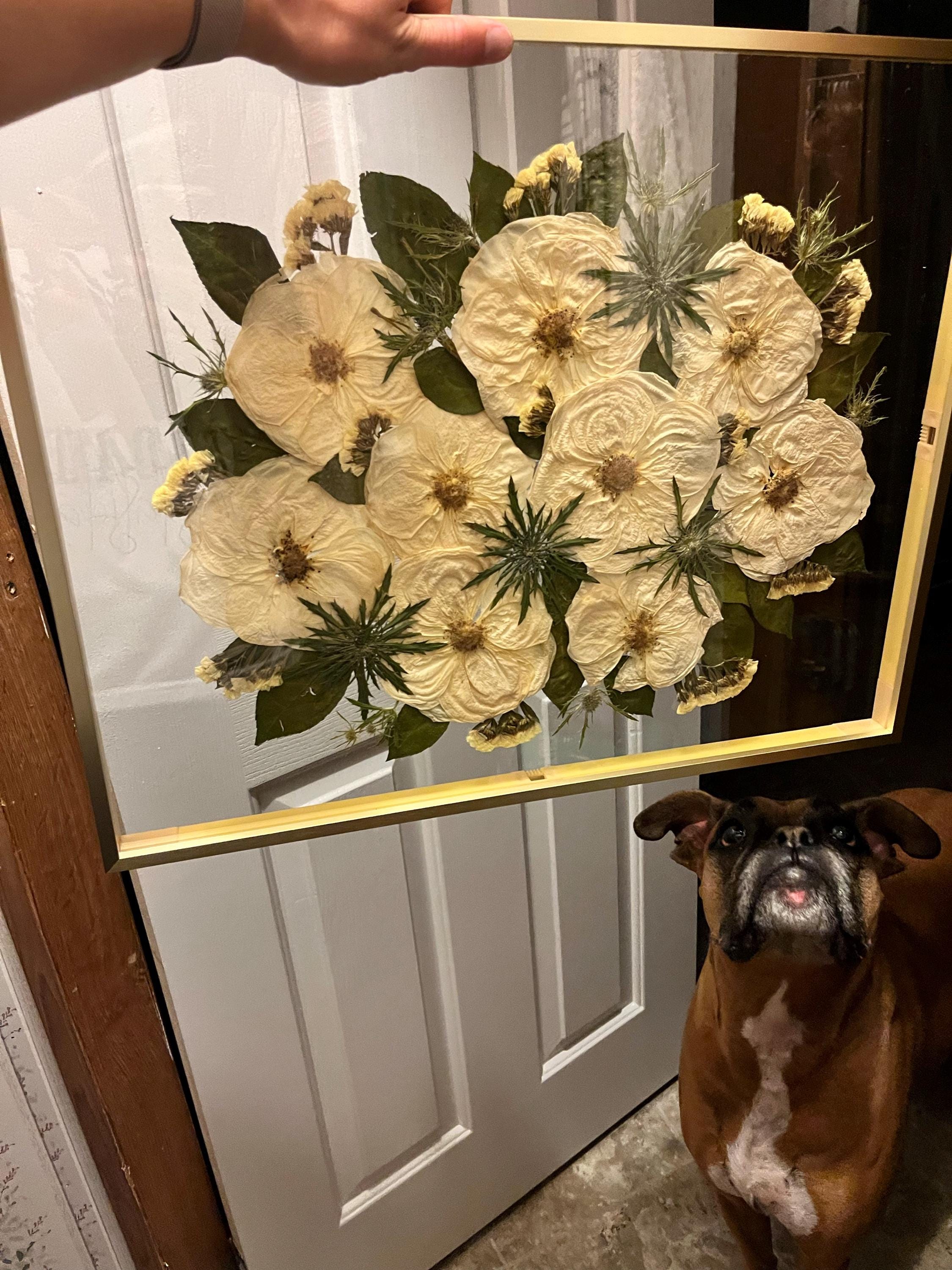 Preserved flowers from Trisha's etsy review