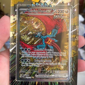 Roaring Moon Ex SAR Extended Art Display Case for Pokemon TCG - Etsy