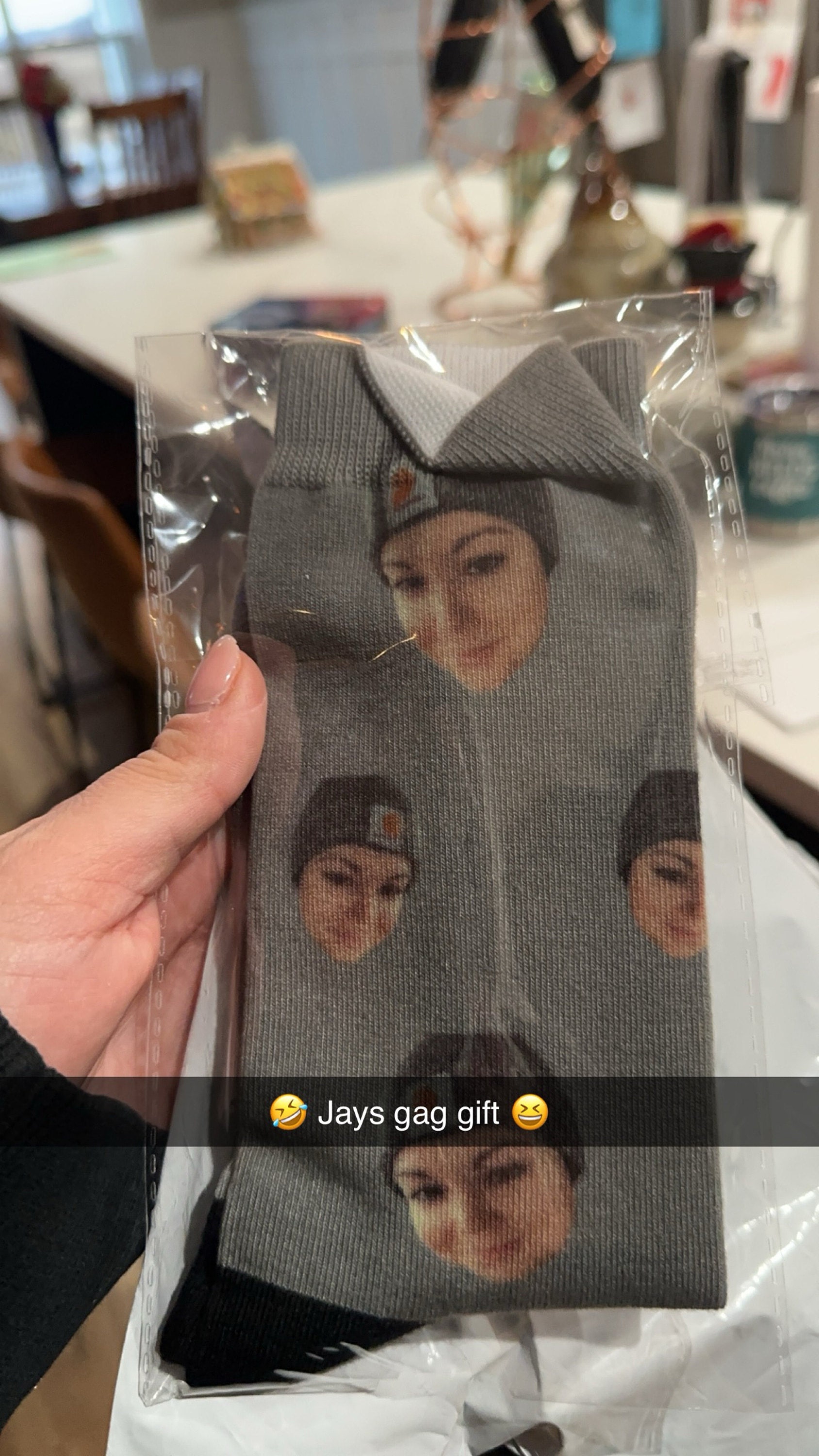 Custom Face Socks with Picture, Personalized Smiley Photo Socks, Funny Socks with face,Funny Sock gag Gifts for Men Women, Christmas Gifts