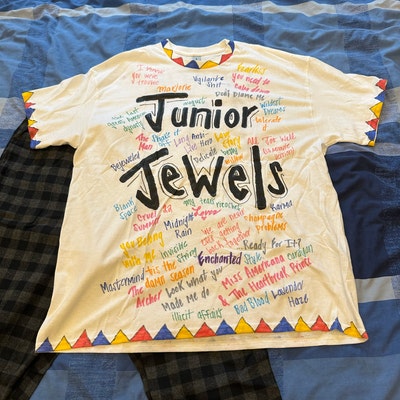 ADDITIONAL NAMES Added to the Back of junior Jewels Shirt must Be ...