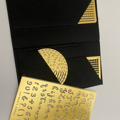 Bullet Style Journal Stencil, Planner Stencil Essential Stencil Set ...