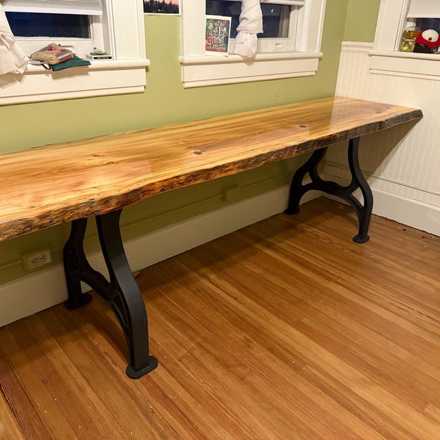 H 28 Inch, Cast Iron Dining Table Legs, 2 Pack, #CAST11 - Etsy