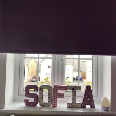 Fabric Letters, Name, Fabric Padded Letters, A-Z, Personalised, Initial ...