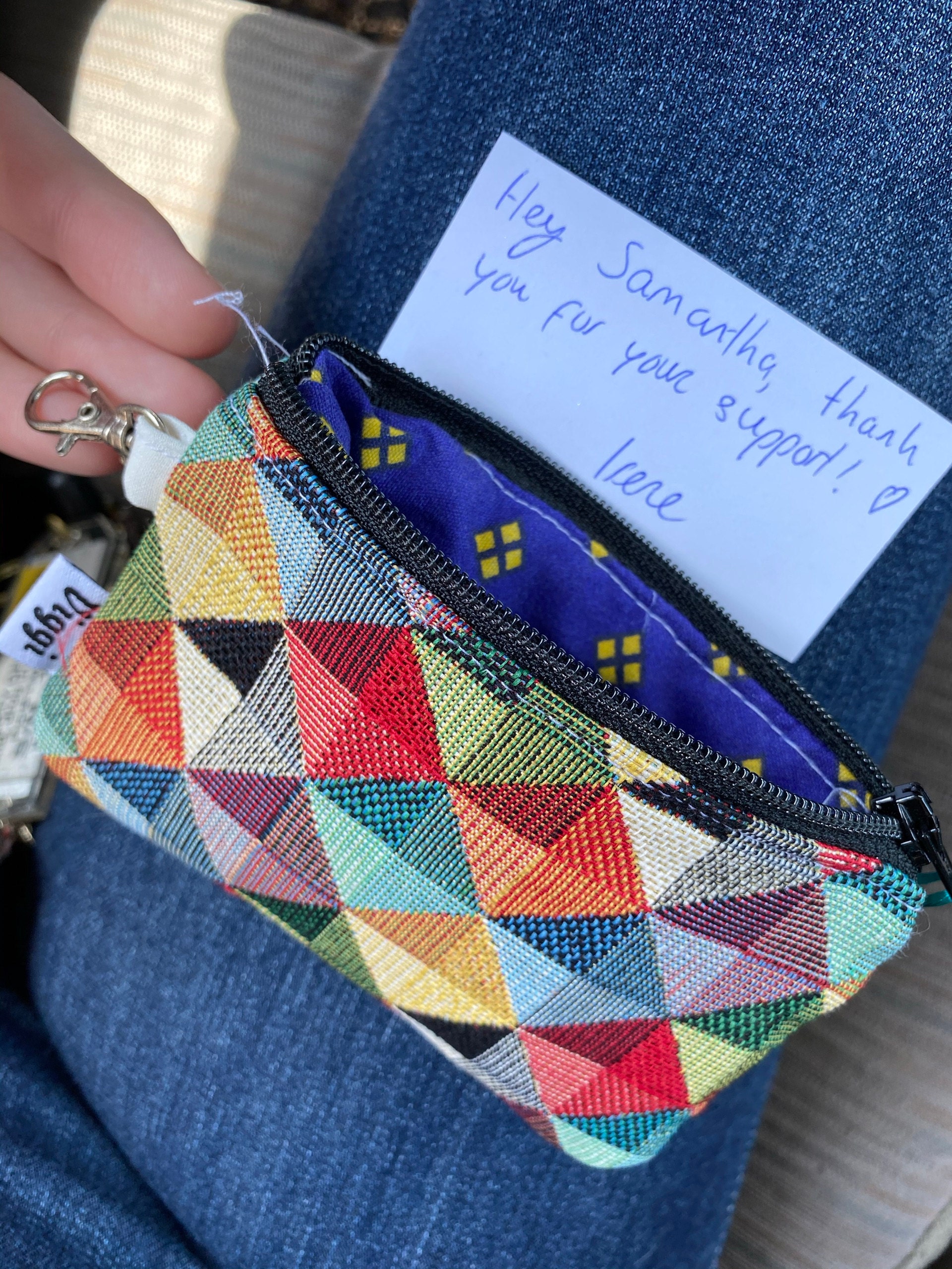 Coin Purse / Small Zipper Pouch / Card Wallet / Etsy