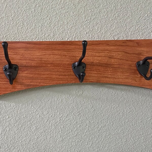 Unfinished Shaker Peg Rack - Solid Maple - 18" to 58" 3-10 Pegs ...