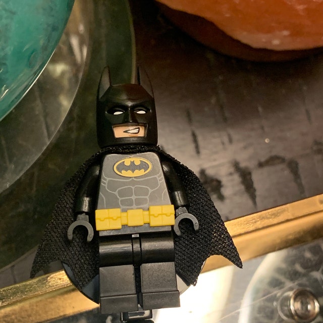 Batman™ Badge Reel Made With LEGO® Minifigure™ Pediatric ID Badge Holder  Superhero 
