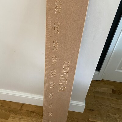 Height Chart, MDF Children's Height Chart, Growth Chart, Ruler Height ...