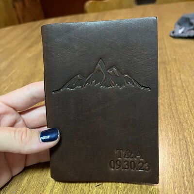 Lined Journal Leather Journal Lined Paper Leather Notebook Etsy