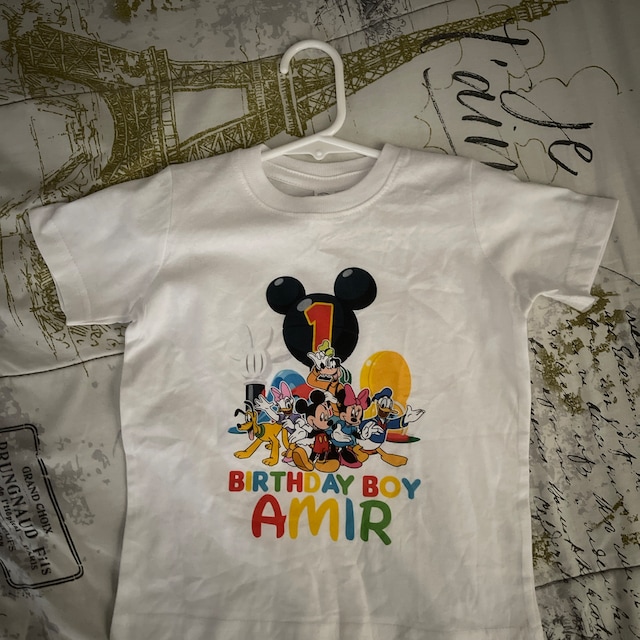 Mickey Mouse Clubhouse Birthday Shirt, Mickey Mouse Birthday