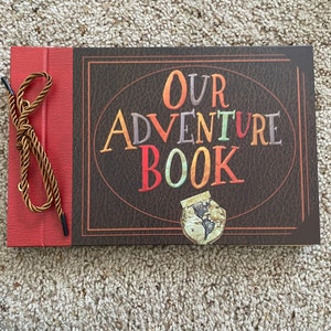 My Our Adventure Book Pixar Up Handmade DIY Family Scrapbook , Wedding  Photo Album, Retro Album, Anniversary Scrapbook , Wonderful Gift for Thanks  Giving Christmas 11.6x7.5 Inches 2024 - $8.99