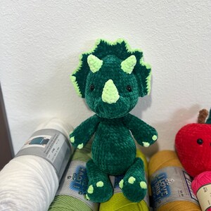 Dinosaur Crochet Pattern Set 3 in 1 / Crochet Dinosaur / - Etsy