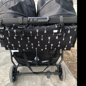double pram caddy
