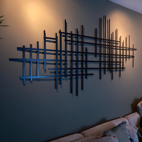 Photo inspiration: Fresh Look at Modern Luxury Style Metal Wall Art Black Metal Wall Decor