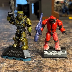 MEGA Halo Giocattolo Da Costruzione Collezione Di Heroes Hero Rosso Per Bambini Dagli 8 Anni In Poi
