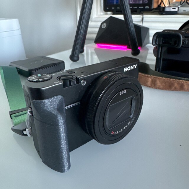 Custom Grip for Sony DSC-RX100 Mark VI, VII - Multiple