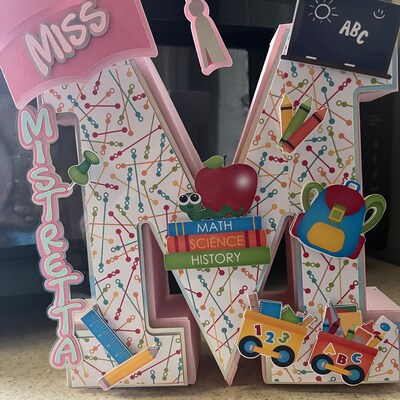 Pre-k Graduation 3D Letter, Graduation 2024, Vpk Graduate, Graduation ...