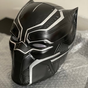 Black Panther Helmet Wearable & Finished 1/1 Life Size Replica - Etsy