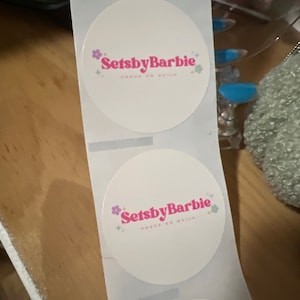 Barbie heeft een foto van de aankoop toegevoegd