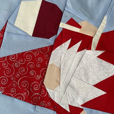CHURCH BLOCK PATTERN in Pdf Paper Piece Pattern Quilt Block - Etsy