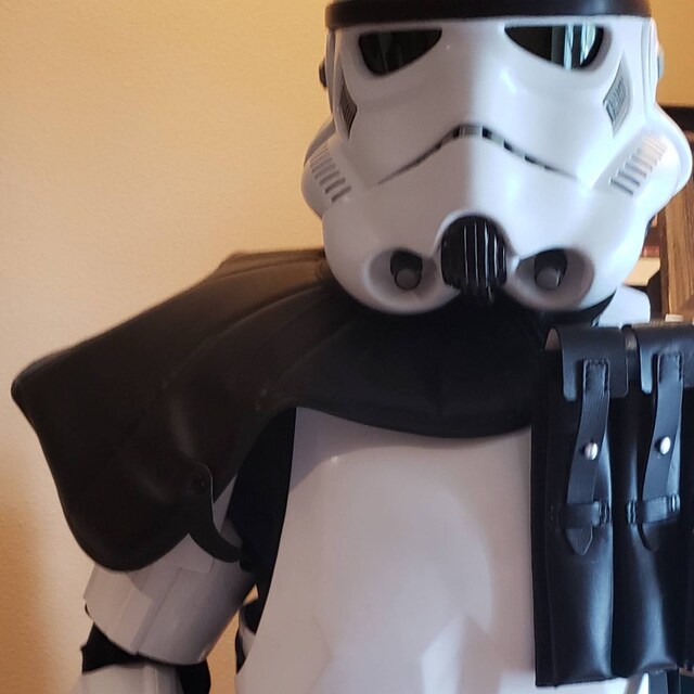 stormtrooper with orange shoulder