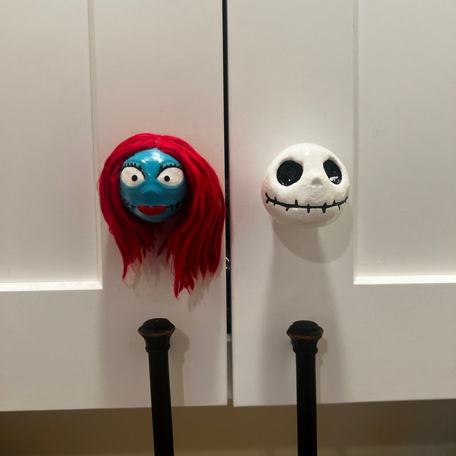 Jack Skellington Drawer Knob - Nightmare Before Christmas Cabinet Knobs for  a Kitchen Cabinet Bedroom Bathroom Dresser Drawer - Etsy
