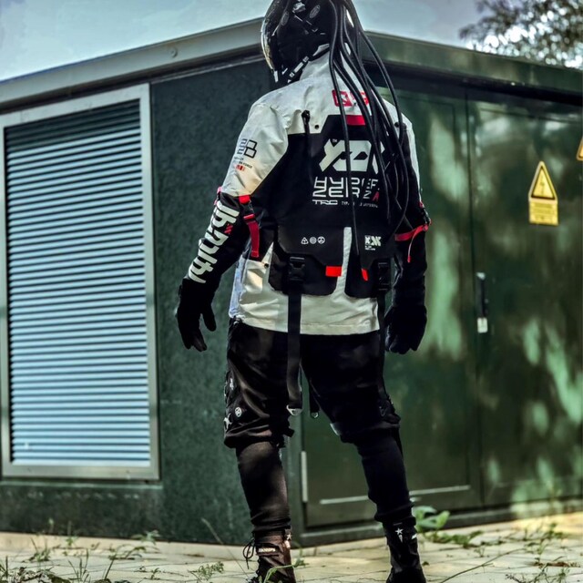 Techwear Jacket, Cybernetic Series Jacket - Cyberpunk Jacket