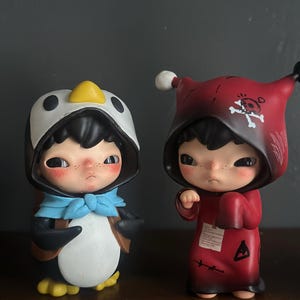 Customize Commission: Custom Hirono Popmart to Penguin - Etsy