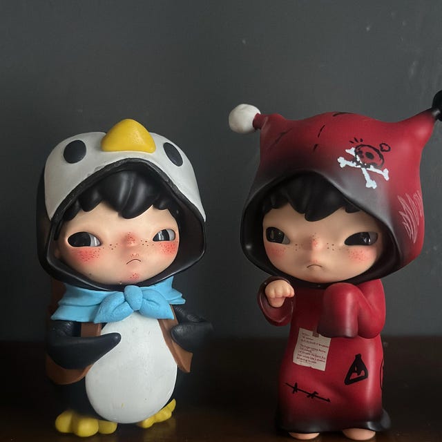 Popmart hirono カストマイズ Customize Commission: Custom Hirono Popmart Vol 1 to No Face