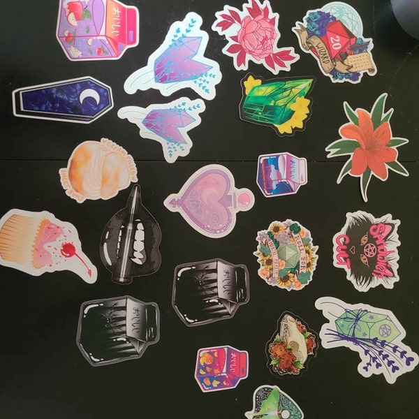 STICKER PACK: Sticker Pack 10 RANDOM Stickers per Pack - Etsy