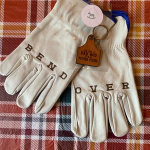 Christmas Present Men’s Leather Gloves Accessoires Handschoenen & wanten Tuin Funny Men’s Gift & werkhandschoenen Men’s Custom Work Gloves 