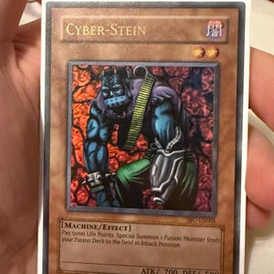 Cyber-stein SJC Ultra Rare-common "casual Play"(same Thickness) - Etsy Cyber-stein SJC Ultra Rare-common "casual Play"(same Thickness) - Etsy
