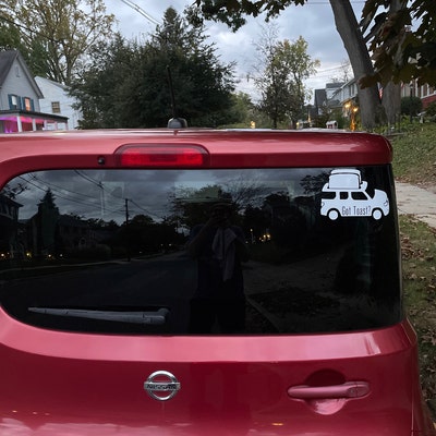 "Don't Follow Me You Won't Make It" 4x4 Funny Vinyl Decal - 6 Inch, Multiple Colors 2 thumbnail image