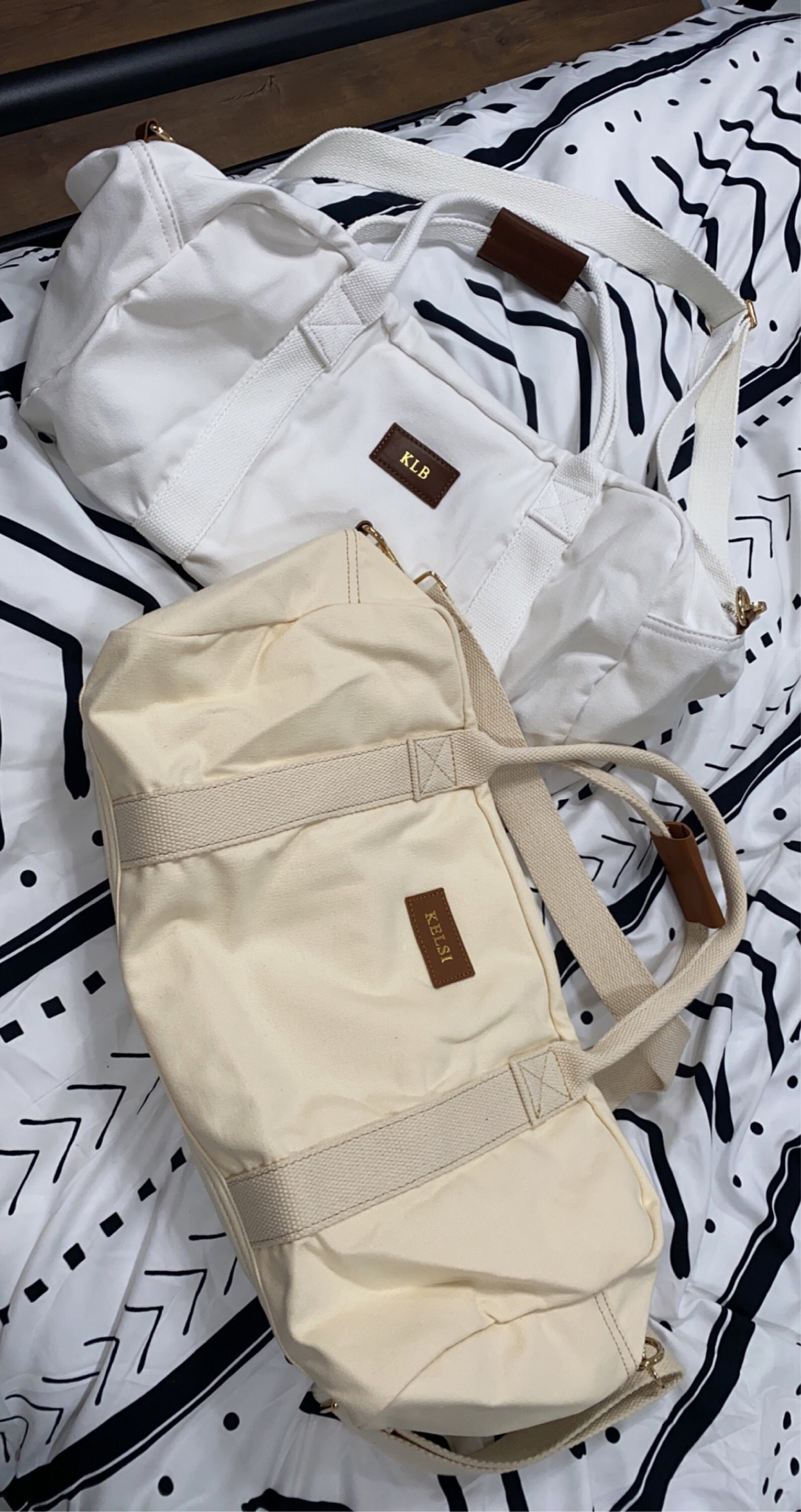Personalized Duffle Bag | Bridal Shower Gifts | Monogrammed Travel Bags | Honeymoon Bag | Bridesmaid Proposal | Bachelorette Party